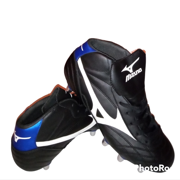 NEW MIZUNO Cup Final Mid Ht Rugby Shoes - Picture 1 of 7